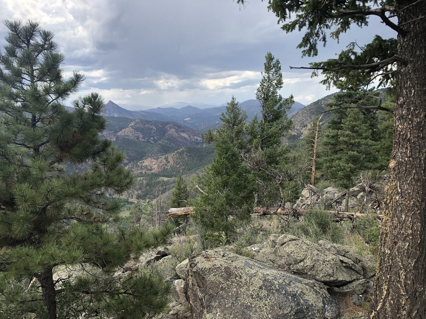 Stormy ridge.
