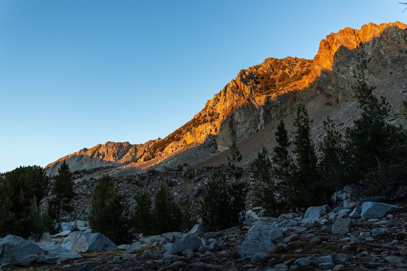 Alpenglow.