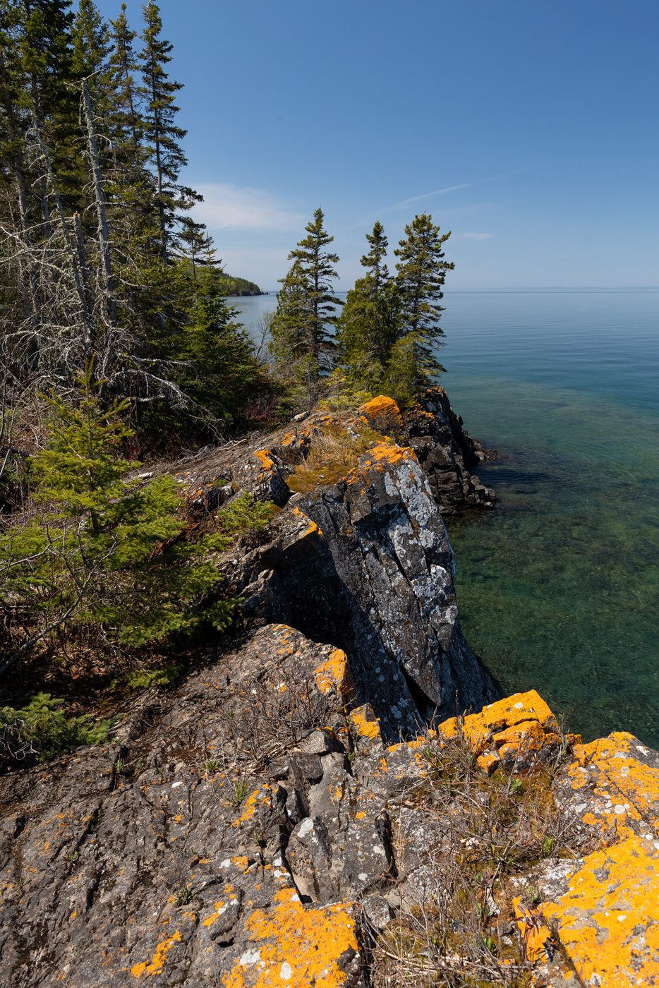 Cliffs above Superior.