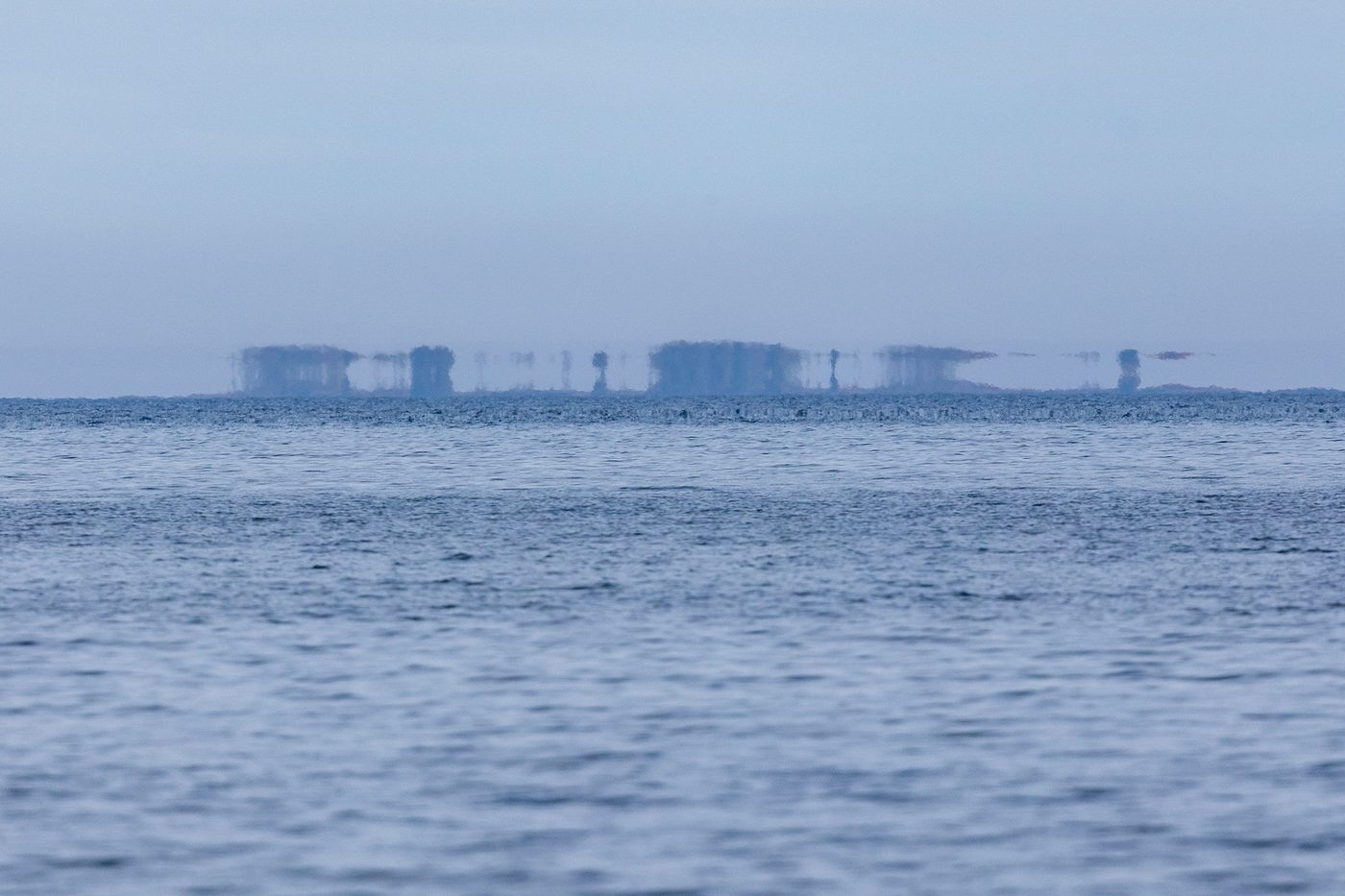 Mirage on Lake Superior.
