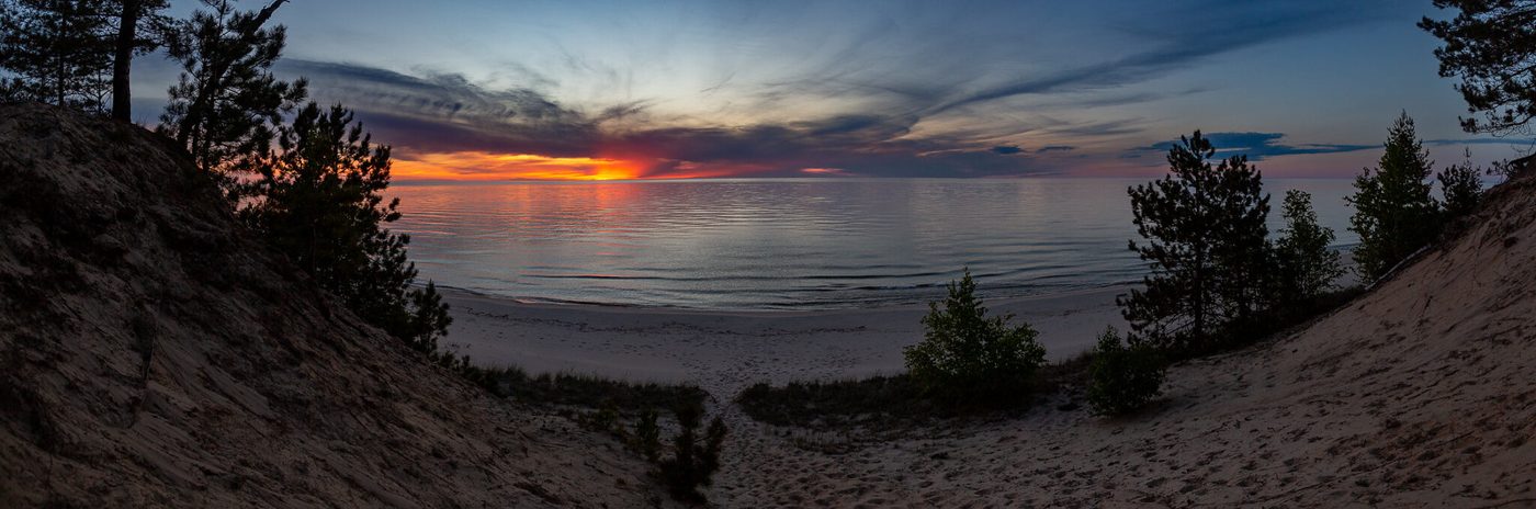 Sunset over Superior.